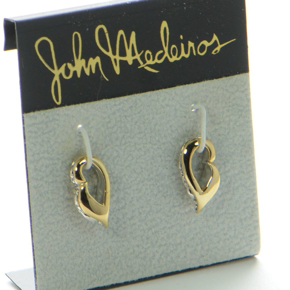 John Medeiros Heart Earring Charms
